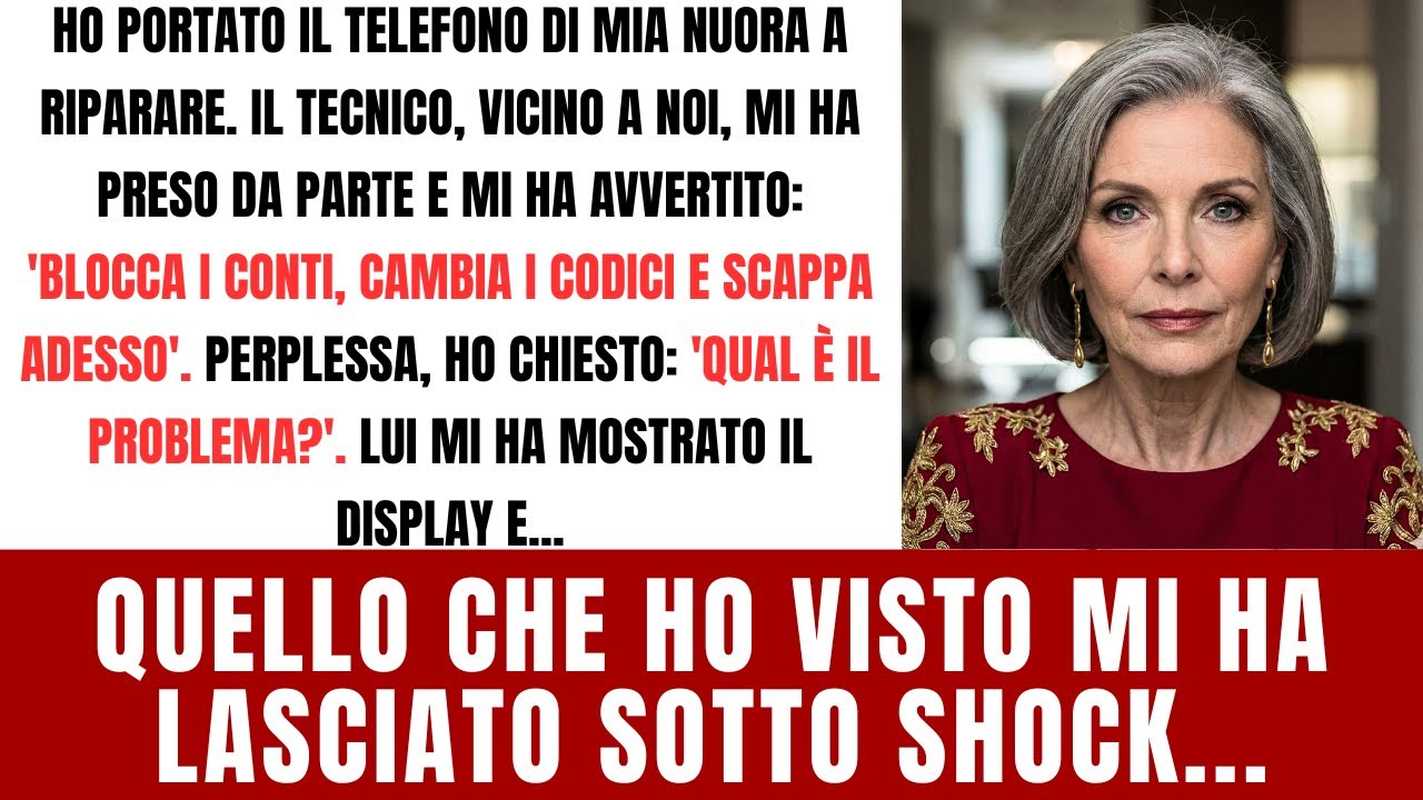 Ho mandato a riparare il telefono di mia nuora. Il riparatore parlato: 'Blocca i conti e sparisci!'
