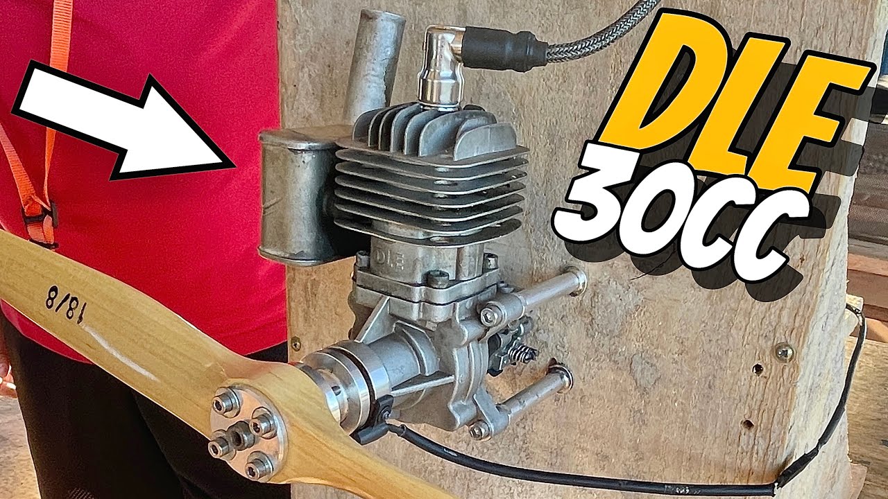 Teste de bancada motor DLE 30cc 💪🏼🔥