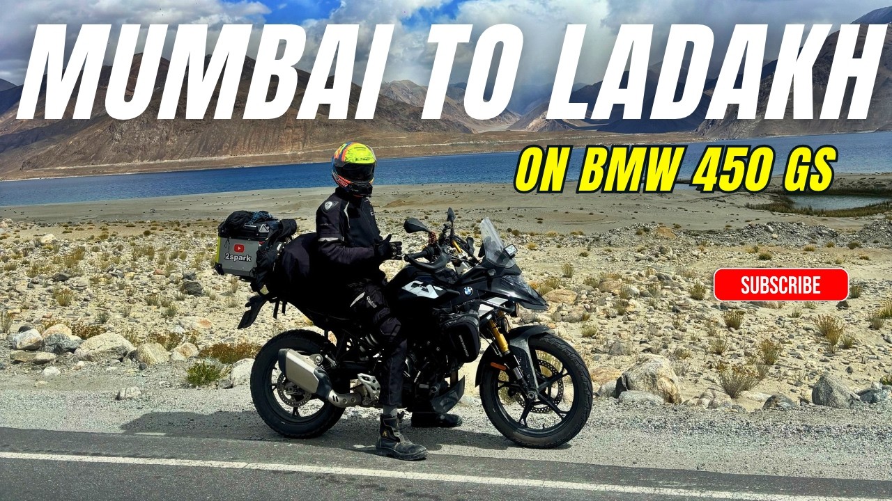 Mumbai to Ladakh on BMW F 450 GS 🏍️ | The Journey Begins! EP. 1