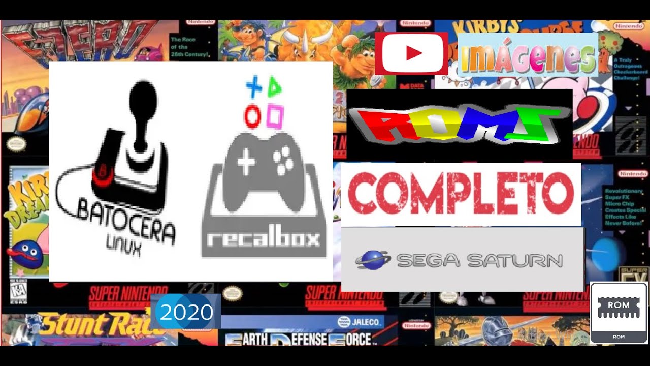 Pack Sega Saturn Batocera-Recalbox -Imágenes Videos Gamelist- Sega Saturn Completo