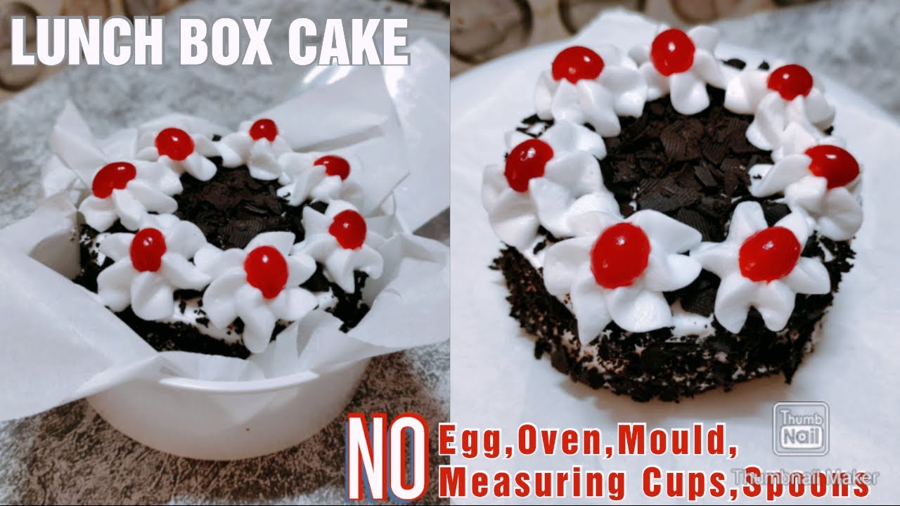 Lunch Box Cake | Bento Cake | Birthday Cake | Trending Lunch Box Cake | Black Forest Cake | M'Oven