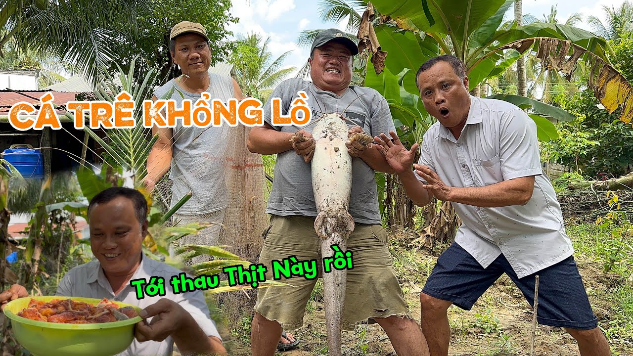 ĐÓN Năm Mới Bác Út HUY chơi lớn Bắt Cá Trê Kh.Ổng L.Ồ cùng Ẩm Thực Đồng Quê Lai Rai | BiBoVlog