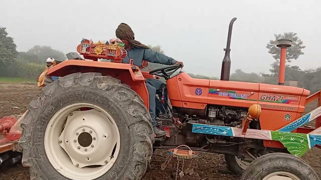 Alghzai tractor 65 hp very powerful reotur drilling machine 🚜🙎‍♂️🚜🙎‍♂️✅👩‍🎓