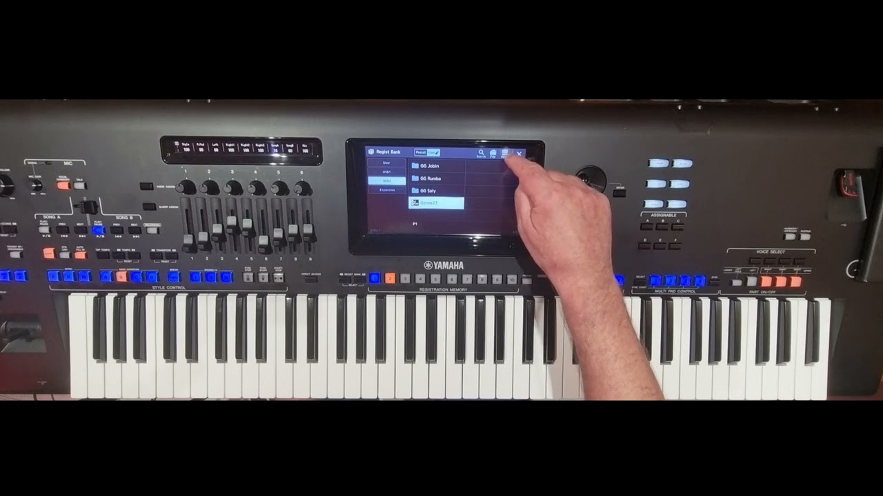 Yamaha Genos Memorise Your Voice Setups