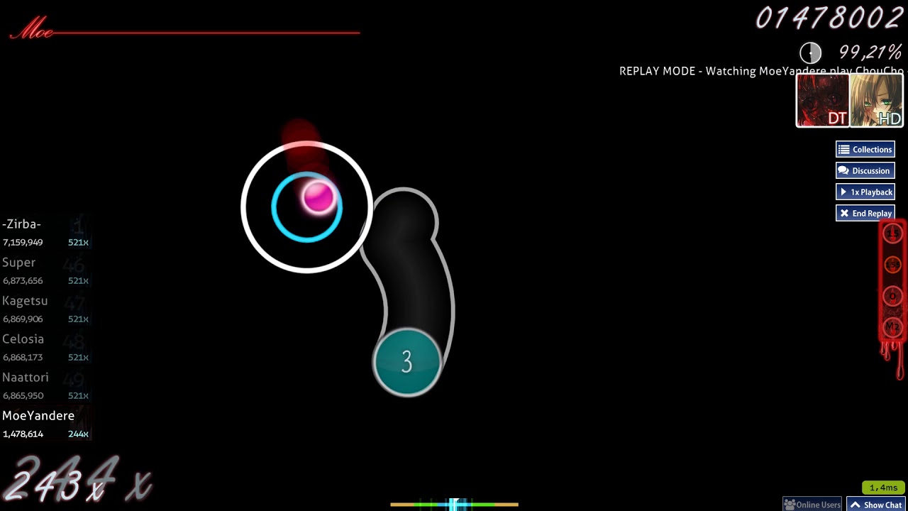 MoeYandere | ChouCho - BLESS YoUr NAME [WHAT'S YoUr NAME] +HD,DT | 98.77% FC 434pp #1