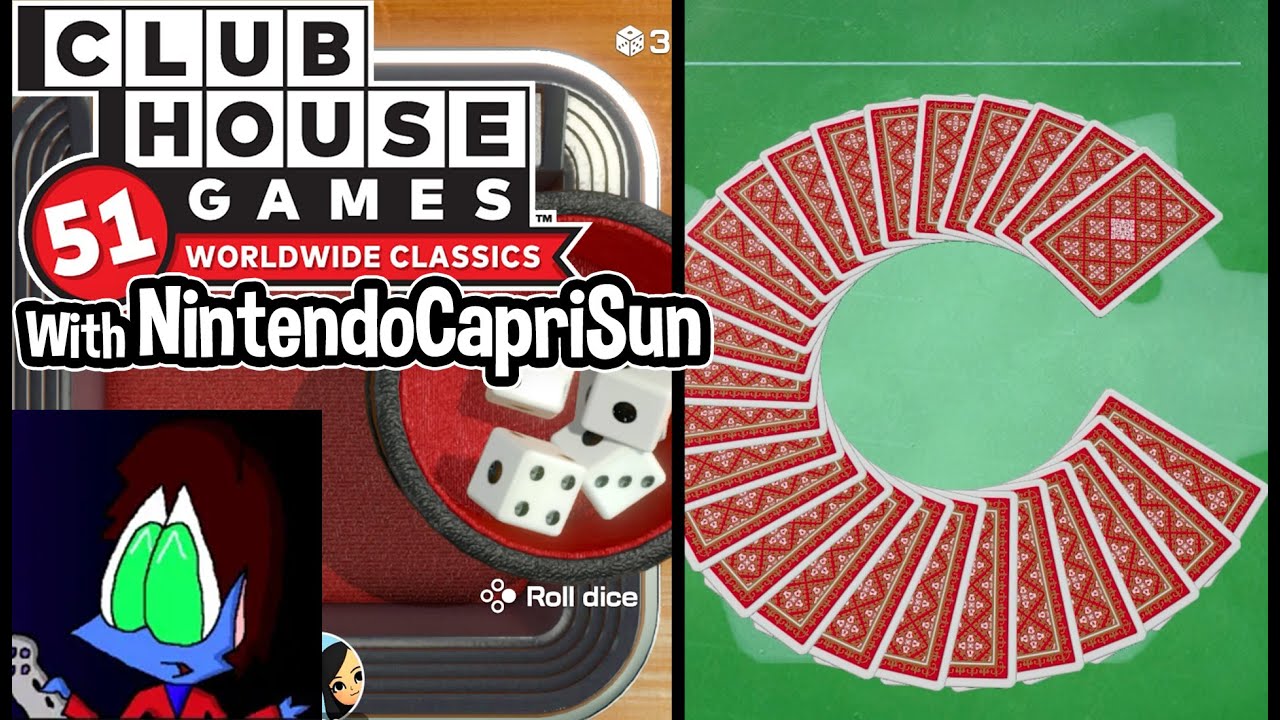 Clubhouse Games: 51 Worldwide Classics | Yacht Dice and Pig's Tail feat. NintendoCapriSun