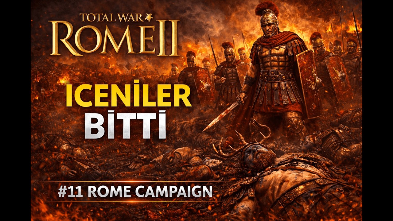 Rome II Total War – Roma Campaign #11 | Roma Avrupa’yı Temizliyor! Sıradaki Hedef İberya