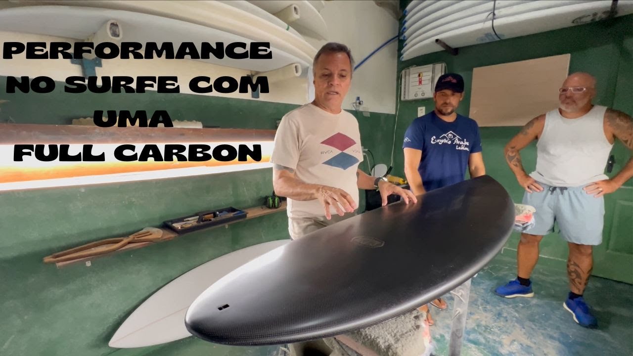 PERFORMANCE NO SURFE COM UMA FULL CARBON / SURF SESSIONS VLOG#33 PRANCHA DE SURFE