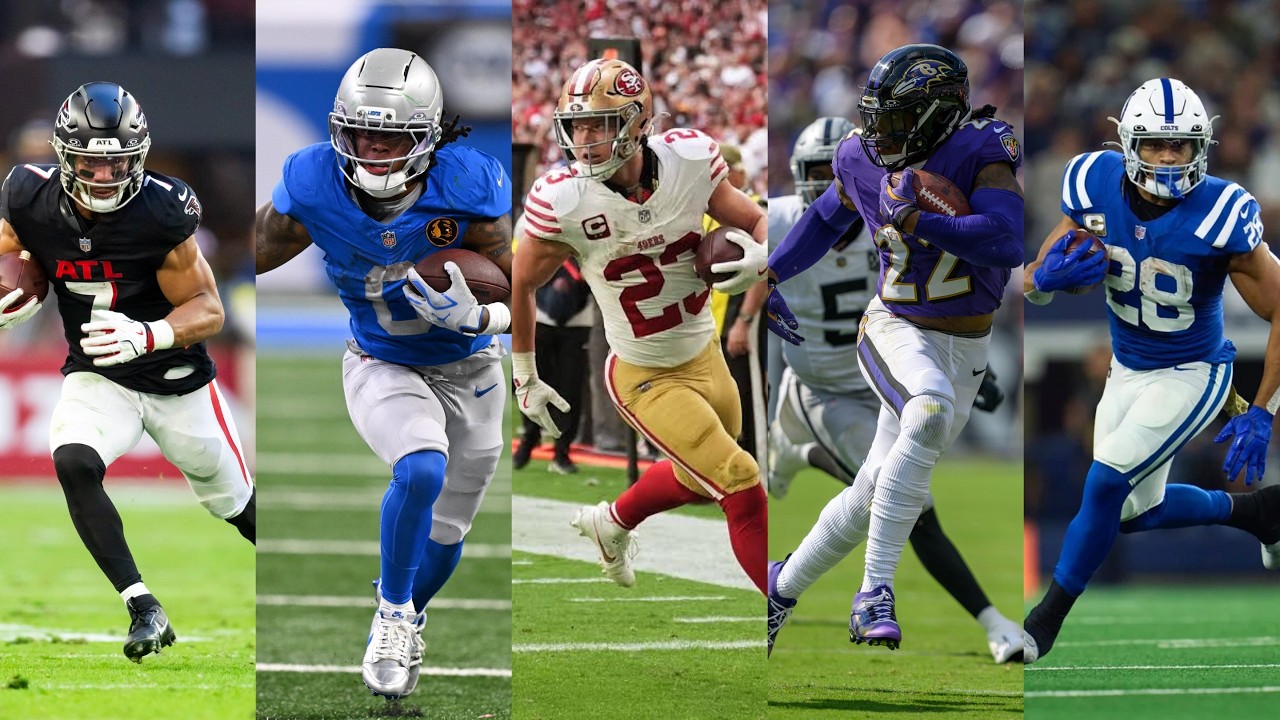2 hours of Top NFL Running Back Highlights from the 2025 season