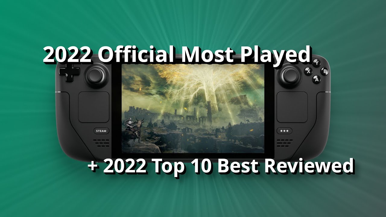 Steam Deck - 2022 Most Played and Best Reviewed