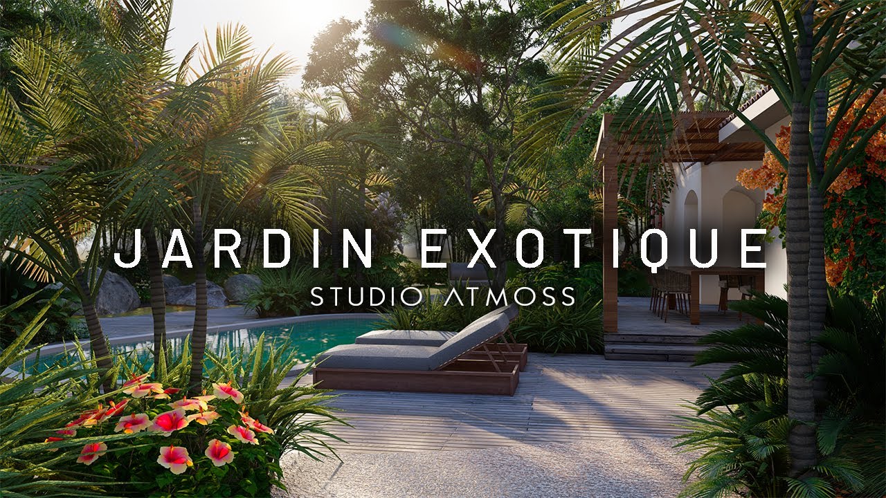 Incroyable TRANSFORMATION de JARDIN ! Projet 3D #design #transformation #garden #landscape #designer