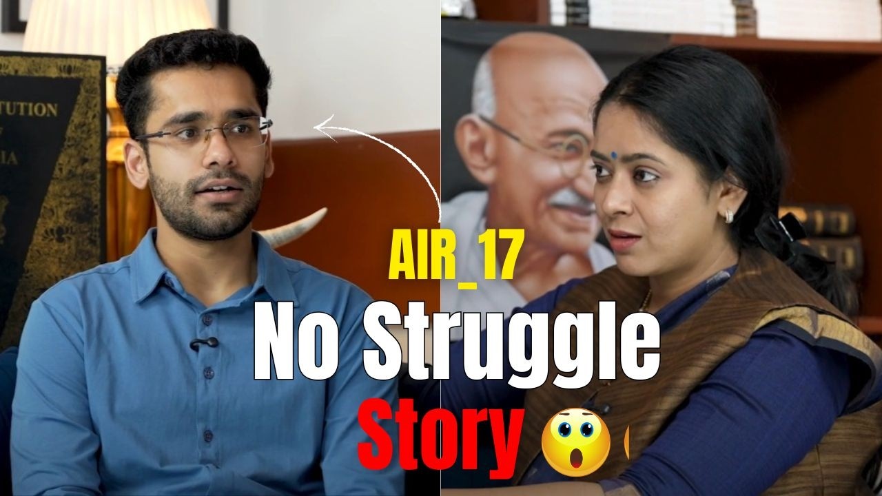 I Studied for 2 Years Consistently… And Cracked UPSC – Topper Strategy | AIR-17 | Chitwan Jain