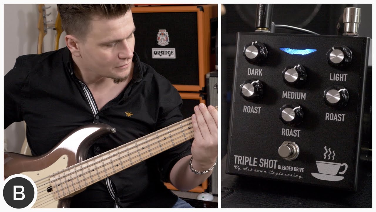 MULTIBAND BASS DISTORTION - Ashdown Triple Shot Drive
