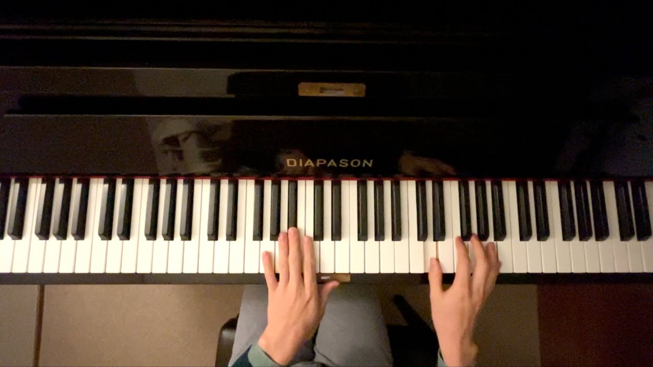 A Calm Piano Performance in My Slow Life