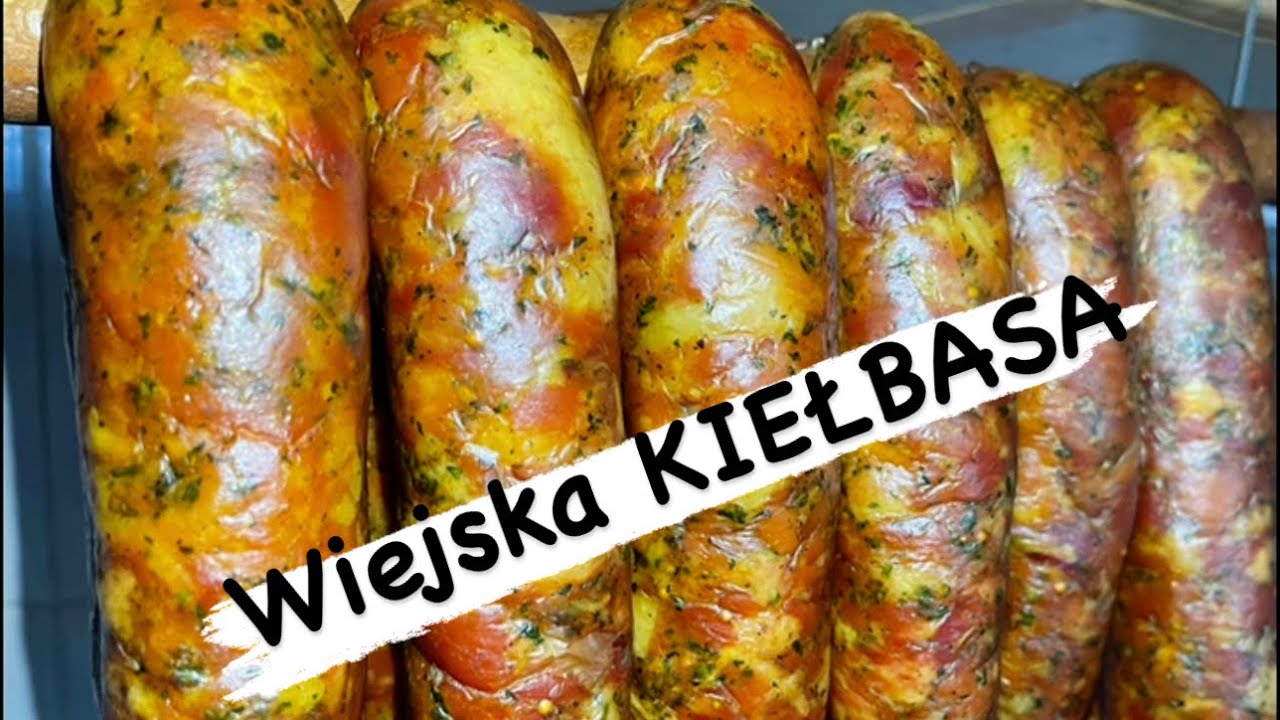 Jak zrobić KIEŁBASĘ wiejską🤤