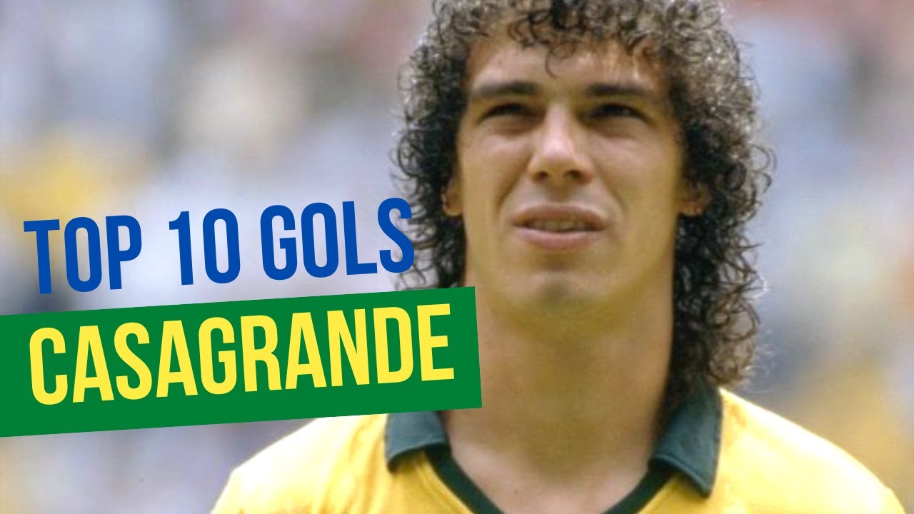 Top 10: Gols de CASAGRANDE - Os MELHORES GOLS da carreira de CASAGRANDE