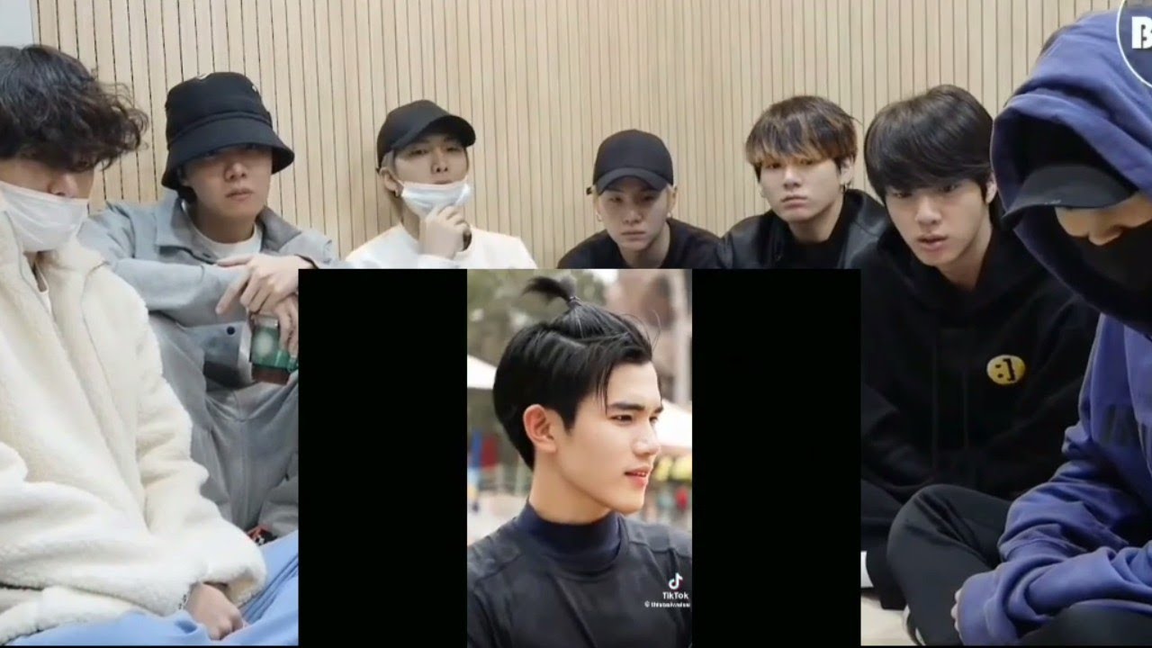 bts reaction to thailand tiktok