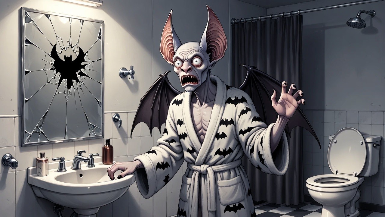 Bat Guy (No Cape, All Teeth) – Gothic Heavy Metal | Dark Fun