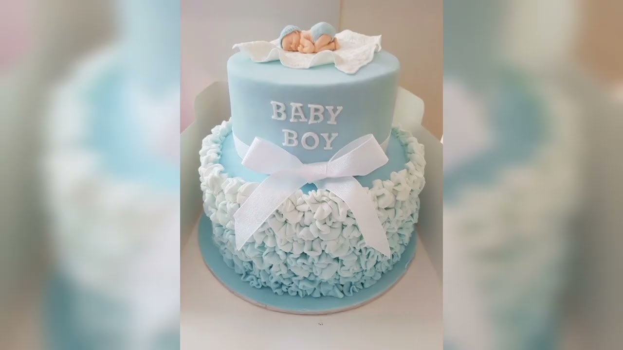 BABY BOY SHOWER CAKE IDEAS