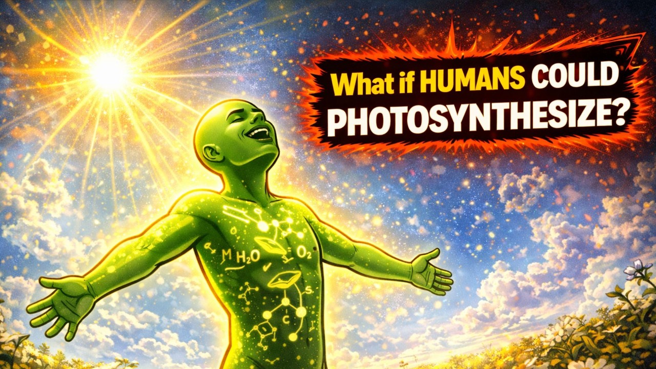 What if humans could photosynthesize like plants?