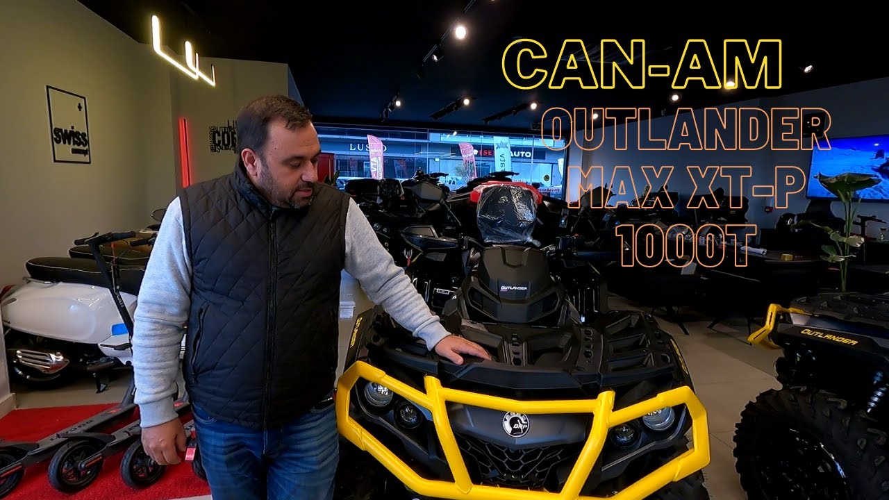 Can-Am Outlander Max xt-p 1000T atv incelemesi .