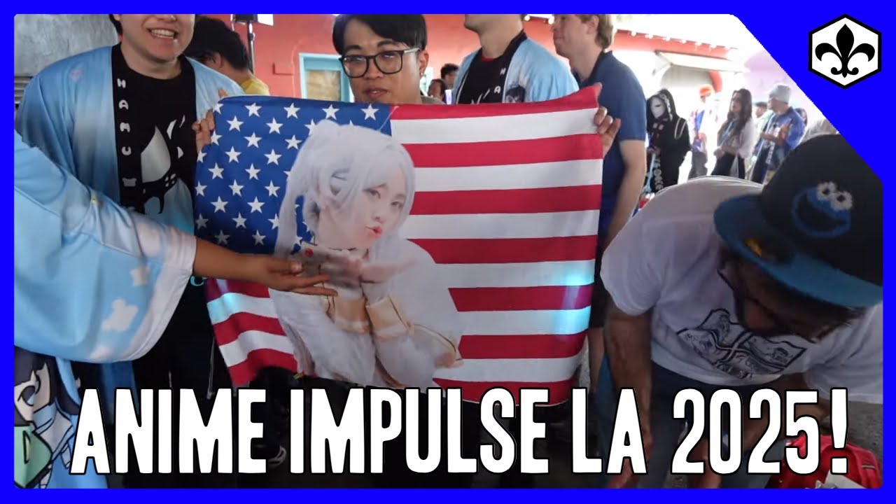 Я побывал на Anime Impulse LA 2025! [Видеоблог и видеоотчет об аниме-конвенции]