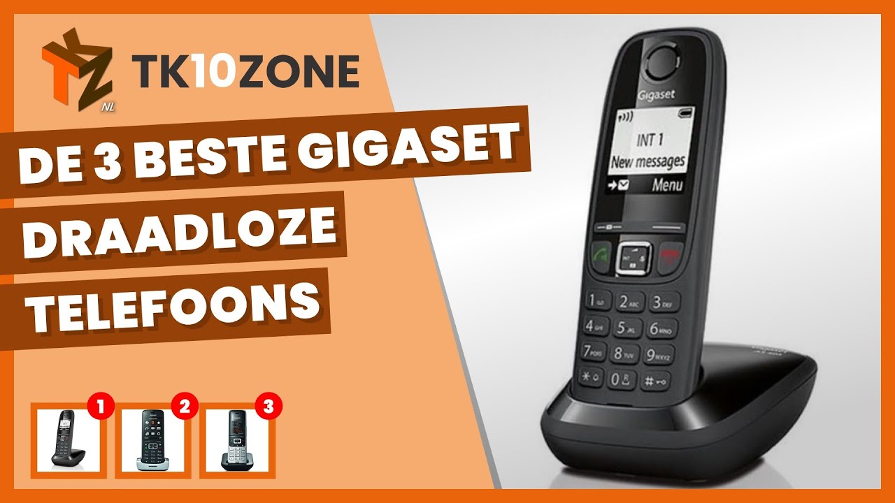 De 3 beste gigaset draadloze vaste telefoons