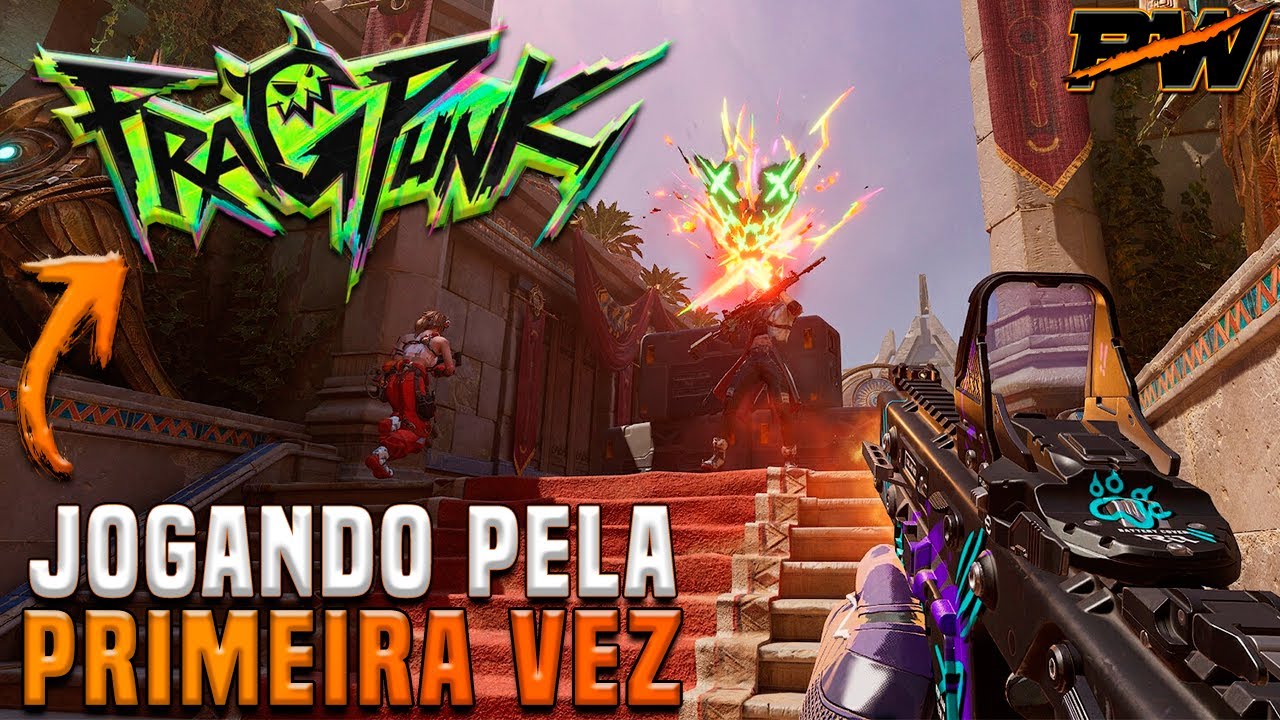 FragPunk // LIVE de Gameplay Testando o Novo Jogo de FPS das Cartas ~ Teste do Alpha Fechado!