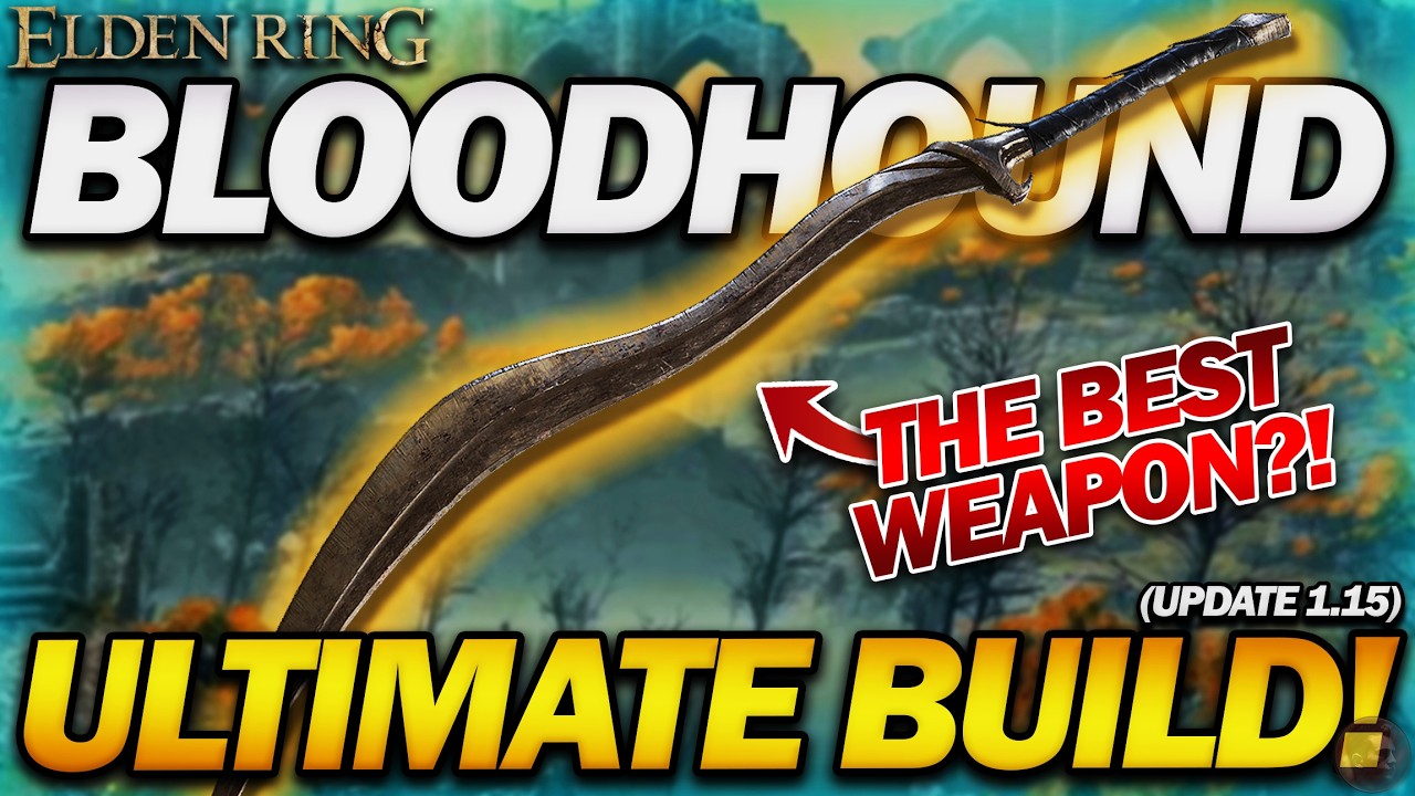 «САМОЕ ЛУЧШЕЕ ОРУЖИЕ В МИРЕ?!» — Elden Ring — Ultimate Bloodhound's Fang Build (Обновление 1.15)