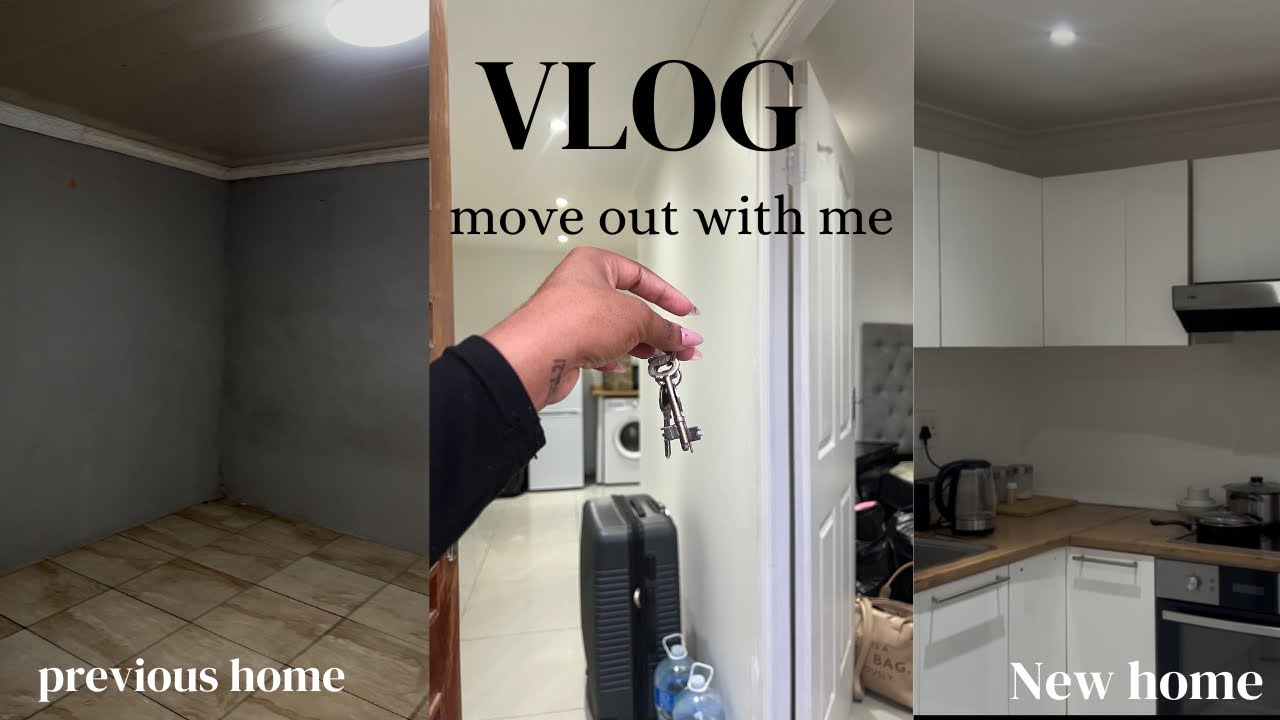 MOVING OUT VLOG || NEW HOME🥰