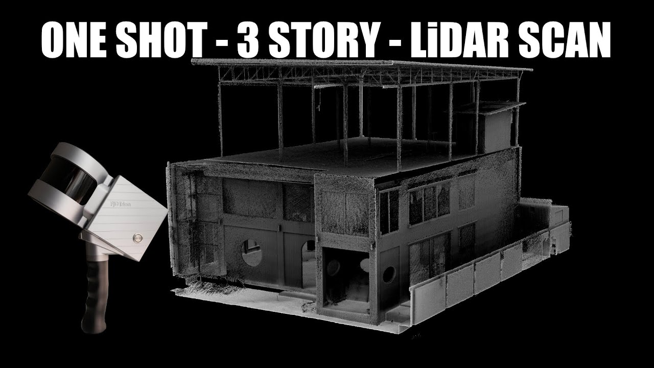 One Shot, Three Stories: FJD Trion S1 LiDAR 3D Scan