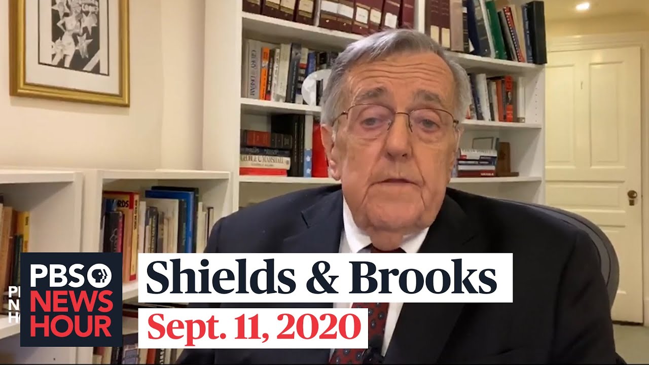 Shields and Brooks on virus aid impasse, Woodward's Trump revelations
