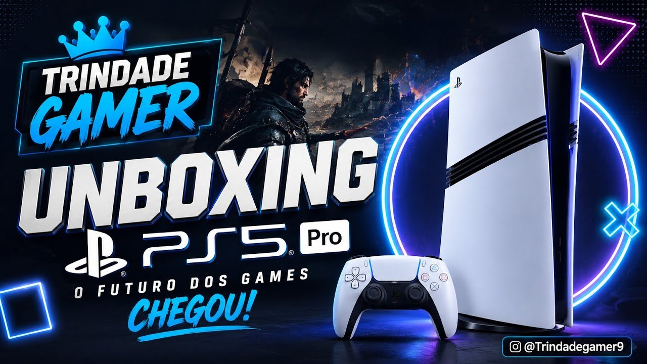 🎮 Desembalando a Potência: PS5 Pro - Unboxing Completo e Primeiras Impressões! 🚀