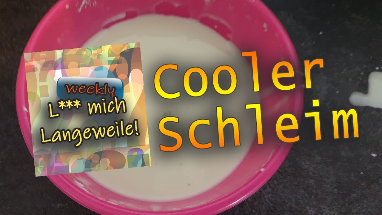 Cooler Schleim mit Gruseleffekt (Schwarzlicht)