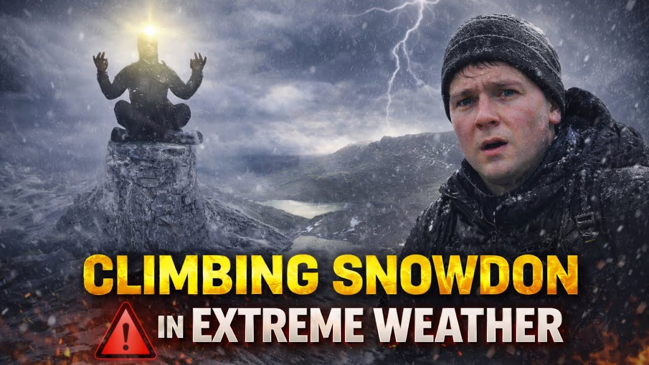 Climbing Snowdon in EXTREME Weather (This Was a Mistake)