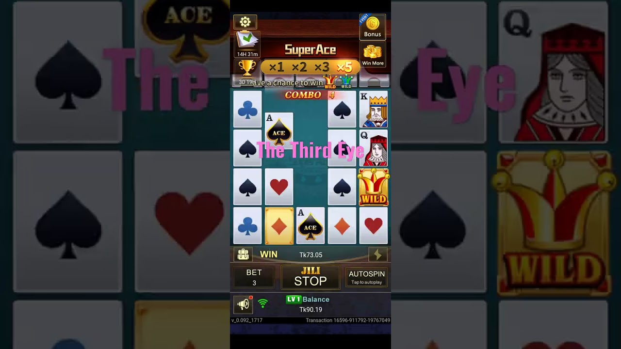 Super Ace slot game| Big Win | The Third Eye #slot #the_third_eye #casino #gambling