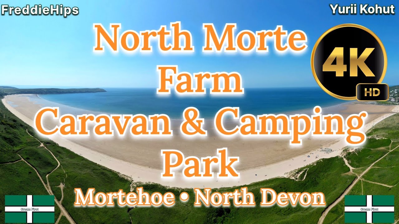 Woolacombe Camping North Morte Farm Mortehoe North Devon Cornwall England UK