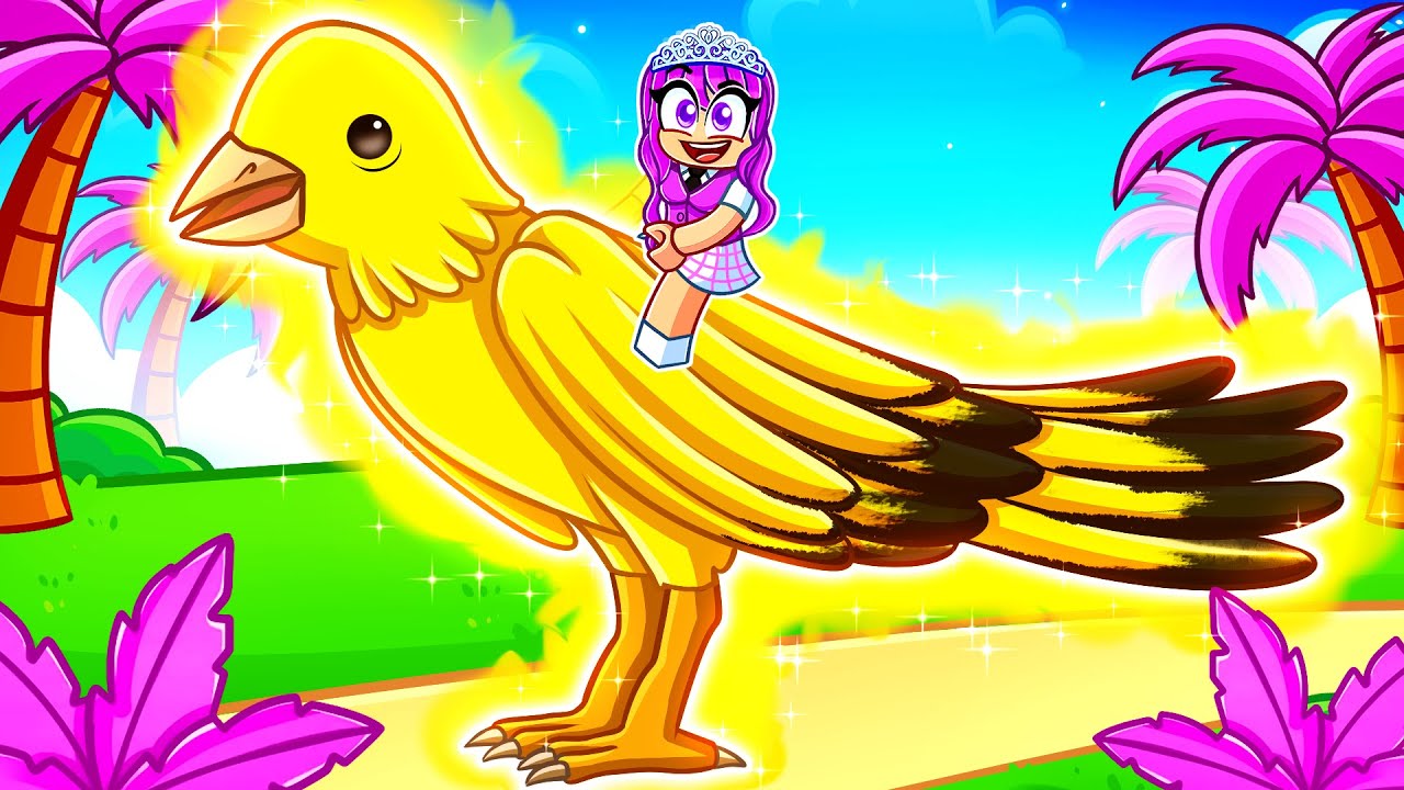 Playing as a PROTECTIVE MYTHICAL FINCH in Roblox Feather Family!