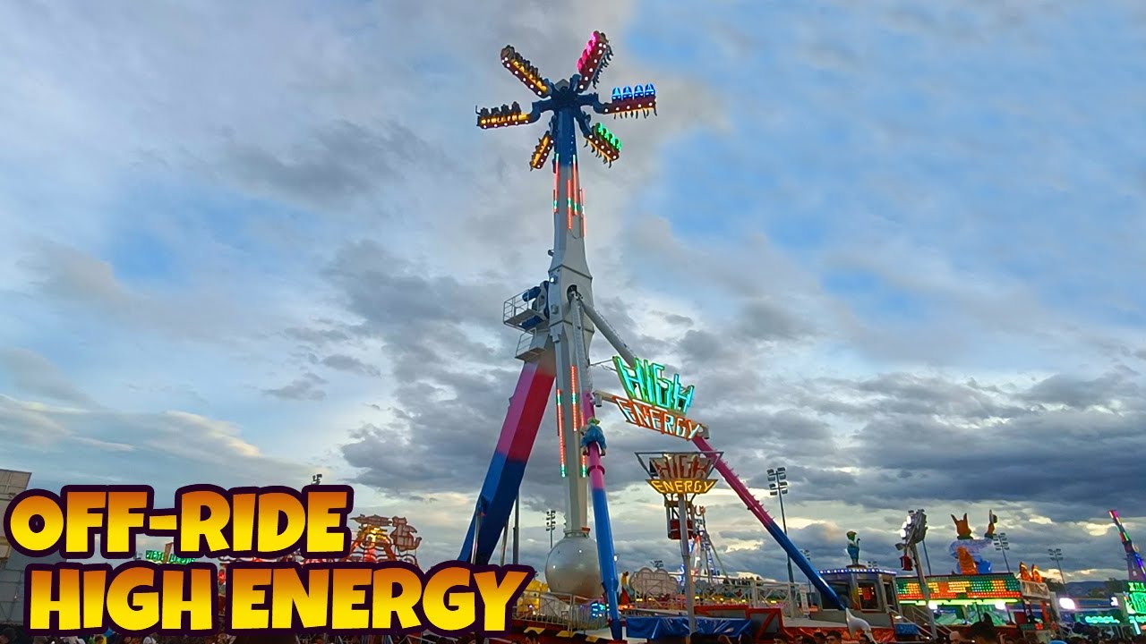 🎢🎡🎠HIGH ENERGY (OFF RIDE) - 🤩&iexcl;&iexcl;NOVEDAD FERIA DE LOGRO&Ntilde;O 2024 🍷🍇SAN MATEO!!