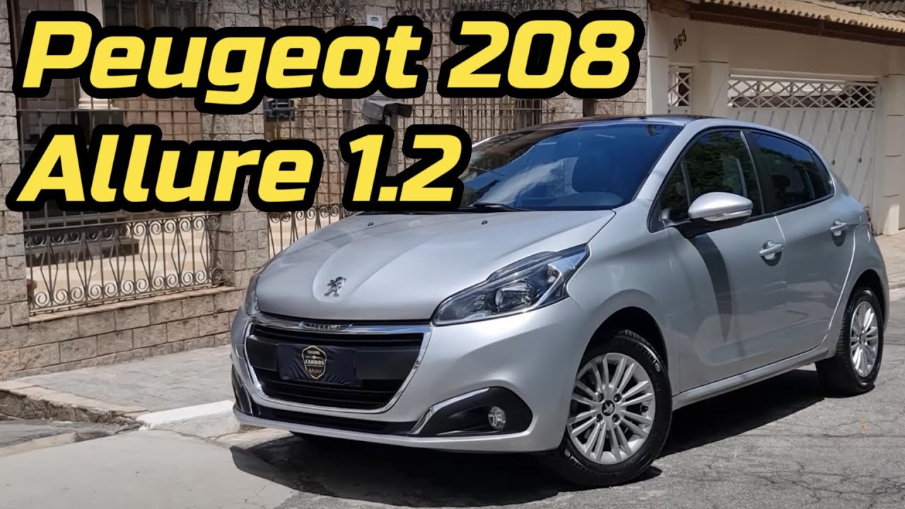 Peugeot 208 Allure com motor 1.2 Puretech // Caçador de Carros 4K