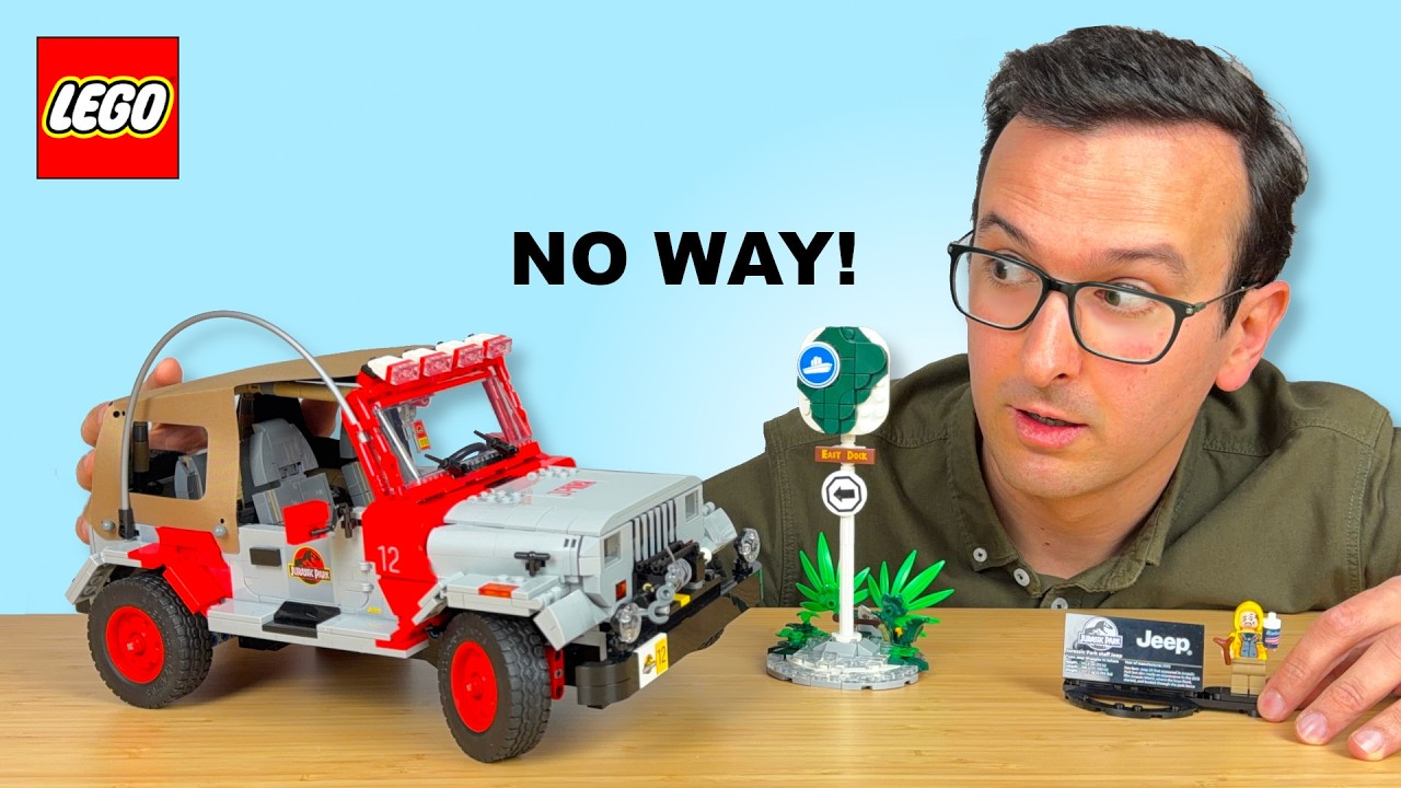 LEGO Jurassic Park Jeep Wrangler (REVIEW)