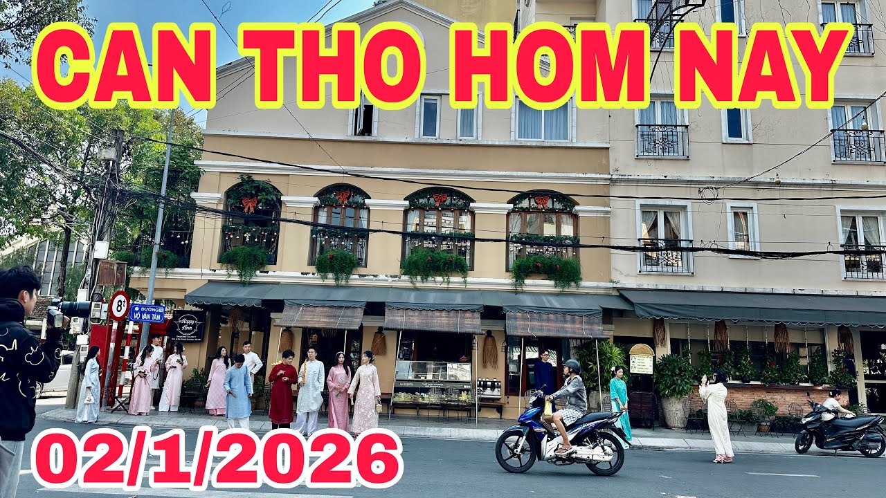 BẾN NINH KIỀU, ĐẠI LỘ HÒA BÌNH TP CẦN THƠ NHỮNG NGÀY ĐẦU NĂM 🌺02/1/2026🌺cần thơ ký sự