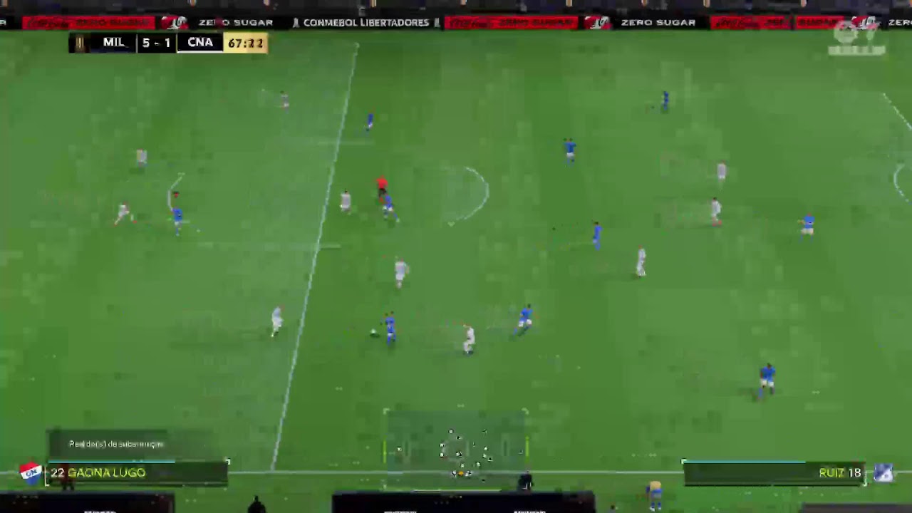 LIGA H - 15° RODADA - MILLONARIOS FC/COL - (JWE) X CLUB NACIONAL/PAR - (I.A)