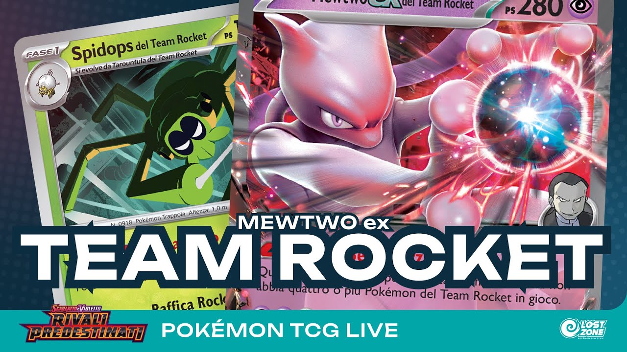 Rocket Mewtwo ex | IL MIGLIOR MAZZO DI RIVALI PREDESTINATI | Pokémon TCG Live