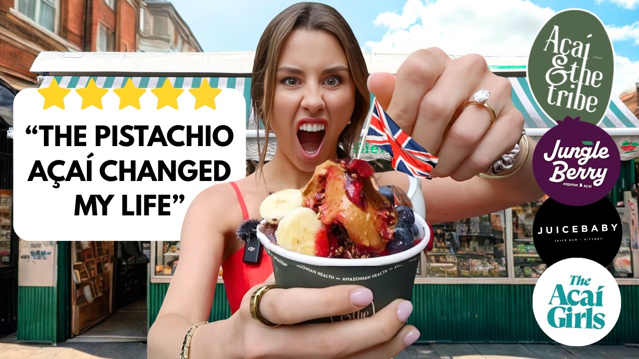 I TRIED THE TOP ACAI BOWLS IN LONDON | EMILYSWORLD