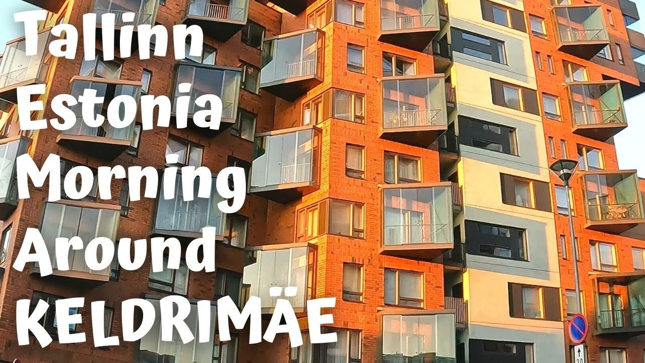 Estonia Tallinn Keskilinn KELDRIMÄE Early Summer Morning [4K60]