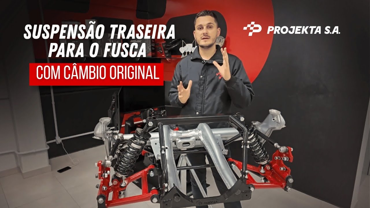 Suspensão traseira para fusca com cambio original