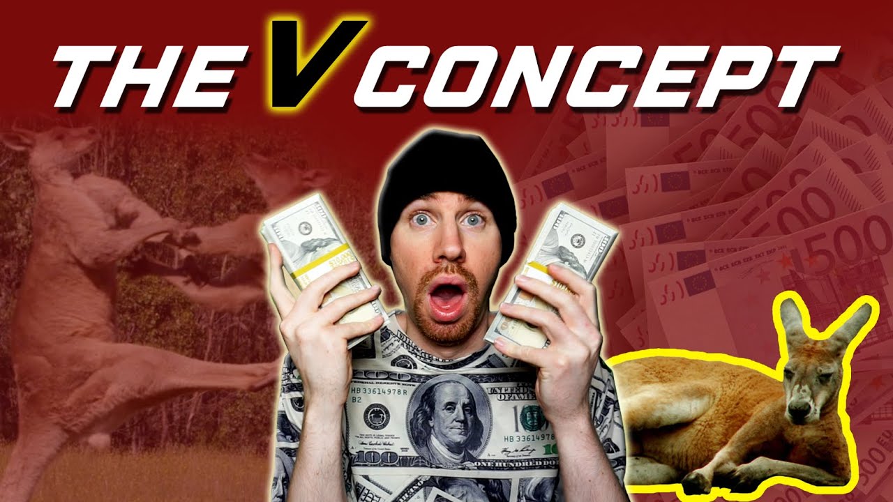 Trading Kangaroo Tails and The 'V' Concept | Naked FOREX Strategy