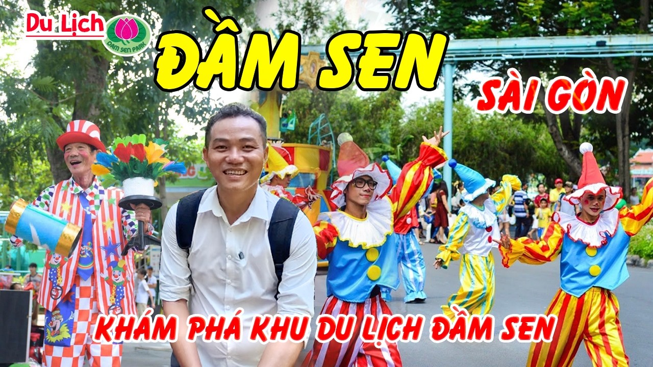 Tham Quan Khu Du Lịch Đầm Sen 2025 - Một Ngày Ở Đầm Sen Có Gì Vui cùng Triều Lang Thang