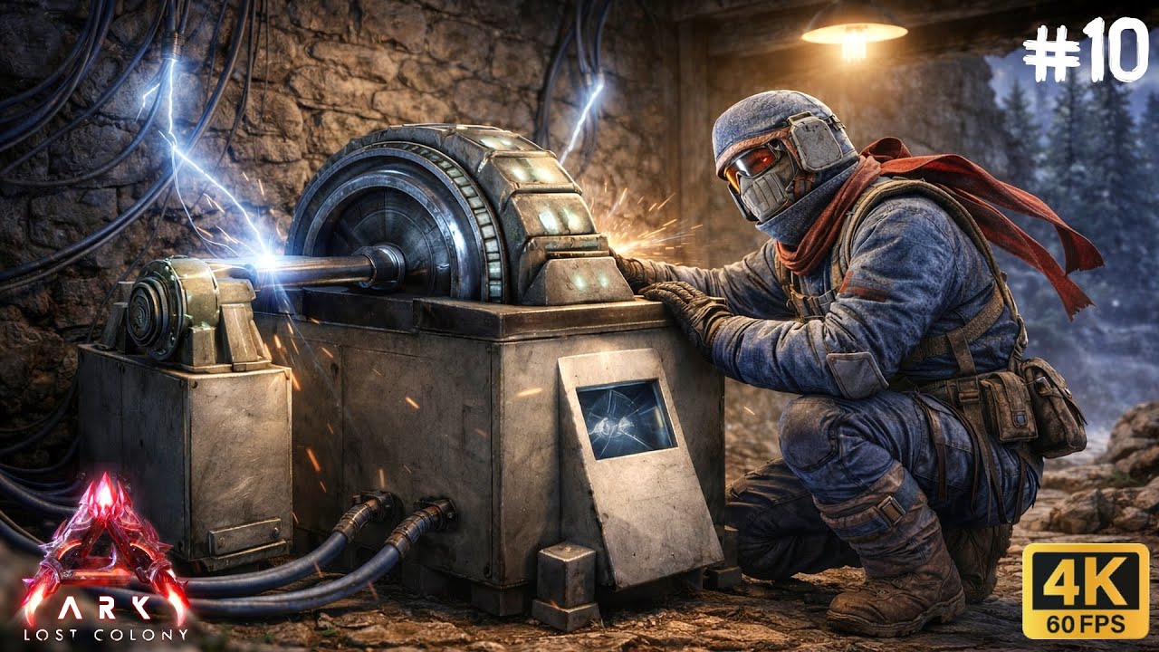 Por fin tengo electricidad  | ARK Lost Colony | D&iacute;a 10